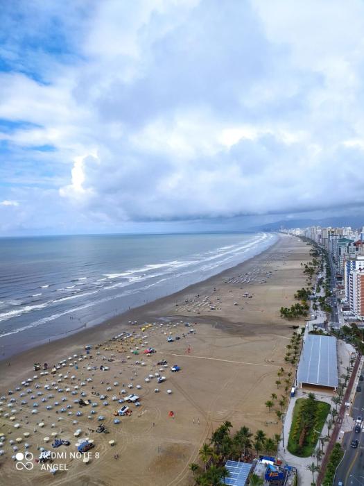 Apartamento frente Mar, Ilha Resort com churrasqueira na sacada