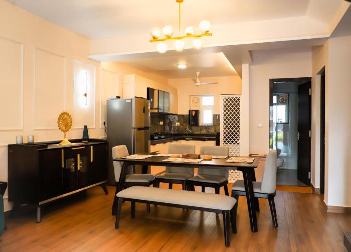 Cozy 3BHK Serviced Villa in Downtown Assagao