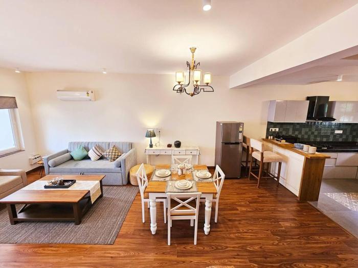 Chic 3BHK Villa in Assagao with Pool