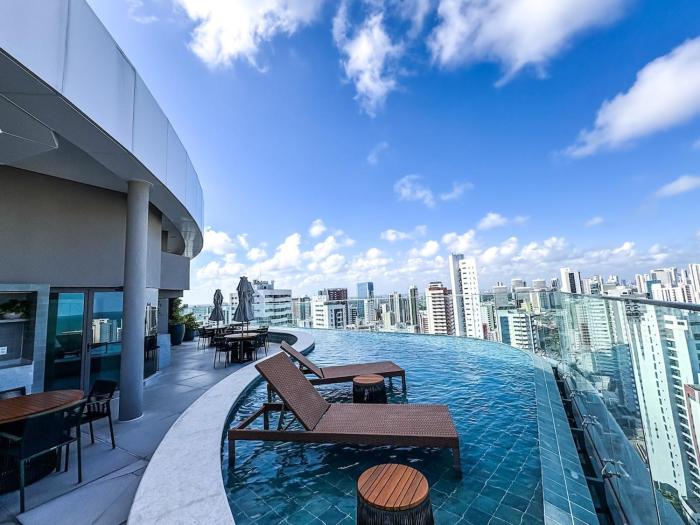 Premium flat in Boa Viagem Rooftop with pool