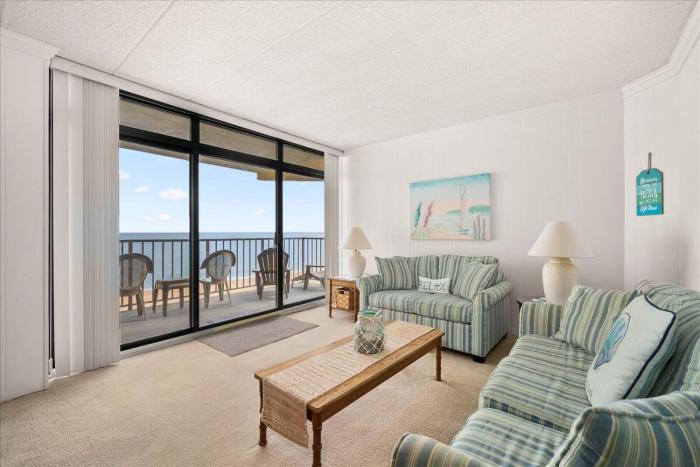 Beautiful Ocean Views From this 2 Bedroom Sea Terrace Condo with Outdoor Pool!