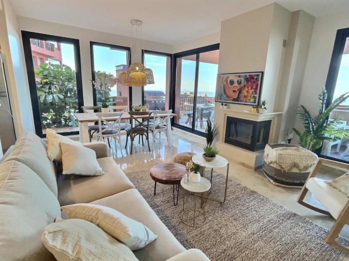 NEW LUXURIOUS APARTMENT + 2 BEDROOMS + SEA VIEW + POOL