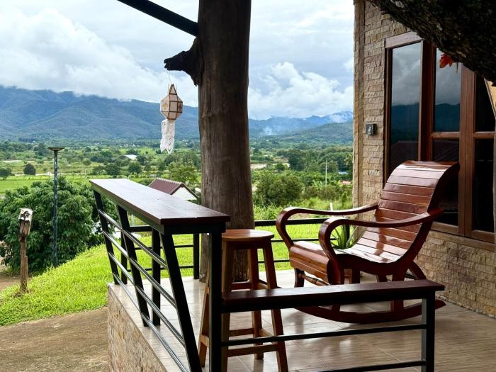 Private Lanna maple house 1BR 2BT - panorama view