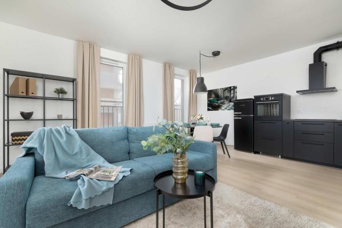 Elegant Apartment Zbożowa in Kraków with Parking by Noclegi Renters