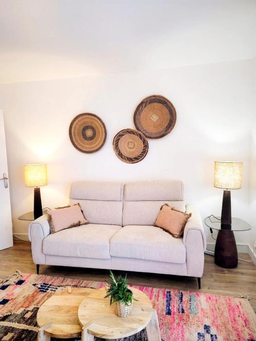 Calme et verdure à Poissy 50 m2 parking terrasse