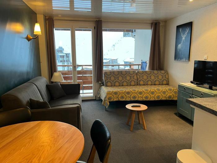 Studio sudouest à Tignes avec accès ski et wifi - FR-1-449-73