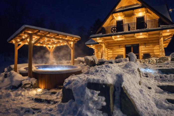 Góralska Chatka jacuzzi i sauna