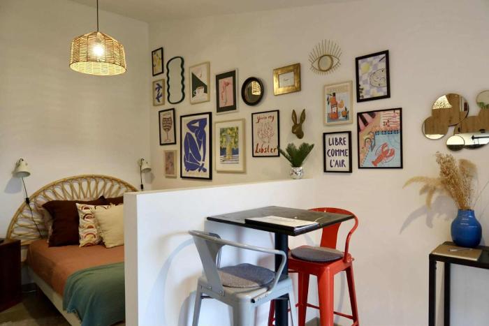 Le joli jardin face à lAbbaye