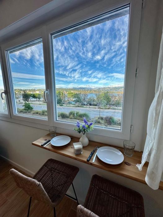 Studio cosy VUE MER au cœur des Sablettes