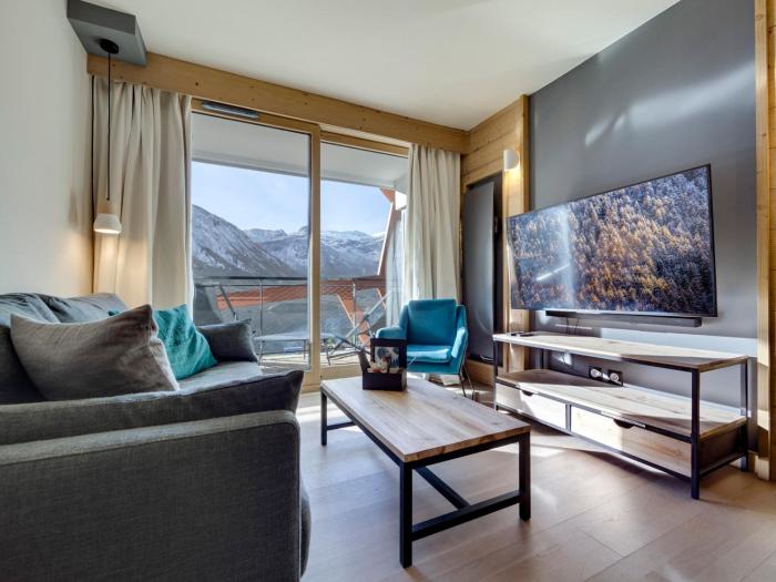 Appartement moderne 5 pers. en centre-ville avec Wifi à Tignes - FR-1-641-3
