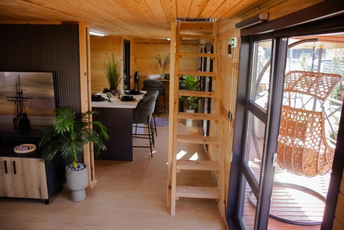 Wooden villas