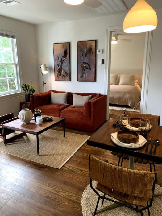 the treehouse with pool & hot tub at The Ponderosa