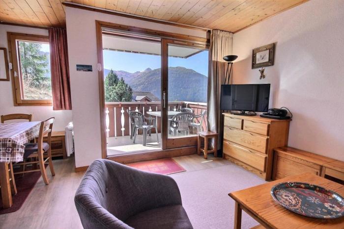 Résidence Castors - Appartement 3 pièces de charme pour 6 personnes à Vallandry proche des pistes et des commerces MAE-2188