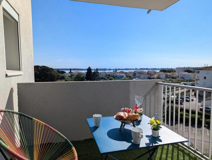 Appartements à Le Grau-du-Roi - Sol-y-Days Sloop, deux chambres avec vue sur les Salins MAE-7311