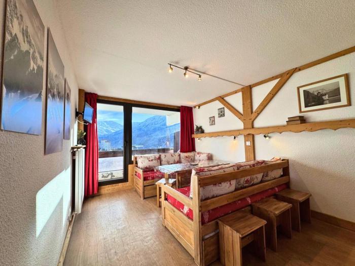 Résidence Chaviere - Studio au centres des Ménuires ski aux pieds appartement pour 4 personnes MAE-5714