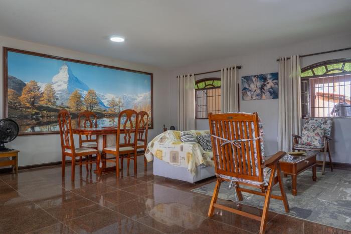 Casa Pet Friendly c Churrasqueira a 120m da Praia