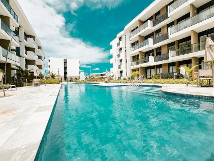 Porto de Galinhas - Flat 15-C Makia Térreo Vista Piscina - Muro Alto
