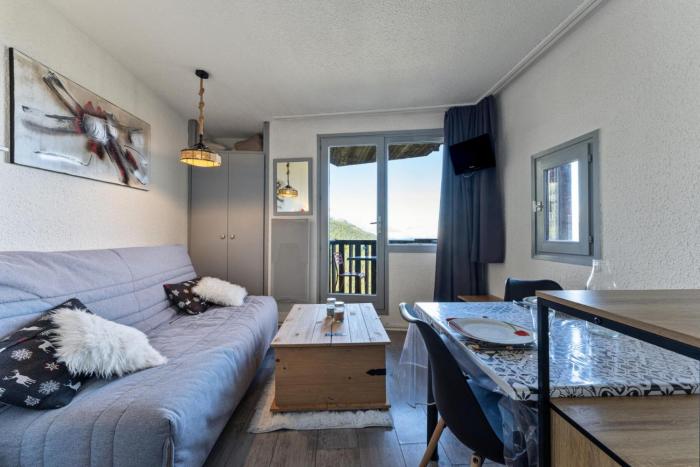 Résidence Le Cairn - Studio 4 personnes avec vue sur la vallée MAE-0791