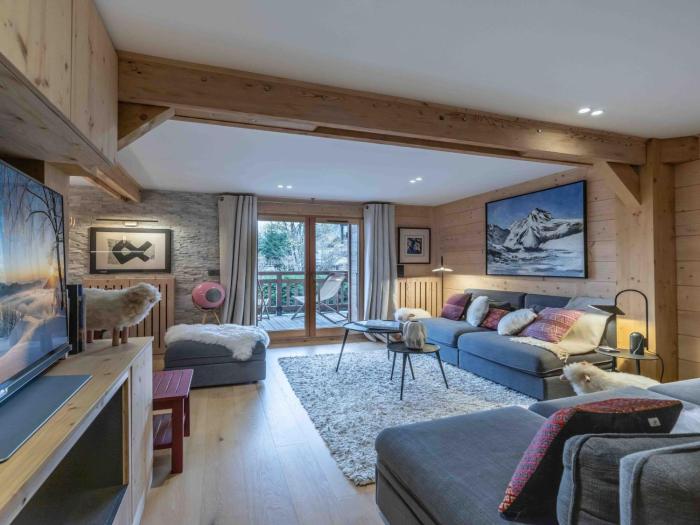Duplex au pied de la télécabine à Megève - 4 chambres - FR-1-569-204
