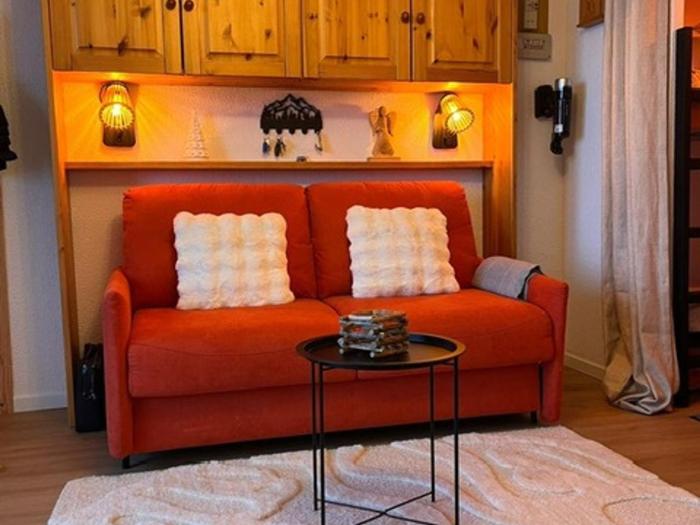 Studio 4 pers, Arc 2000, balcon, fonctionnel - FR-1-346-589