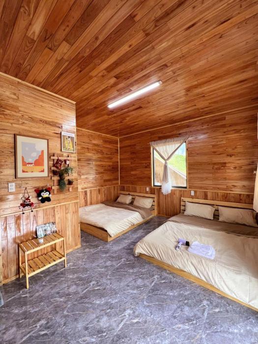 Nhà gỗ nguyên căn 3PN 10Pax WC Private