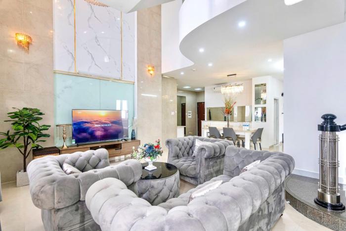 Penhouse Quận 1 -3 phòng 3wc 4 giường