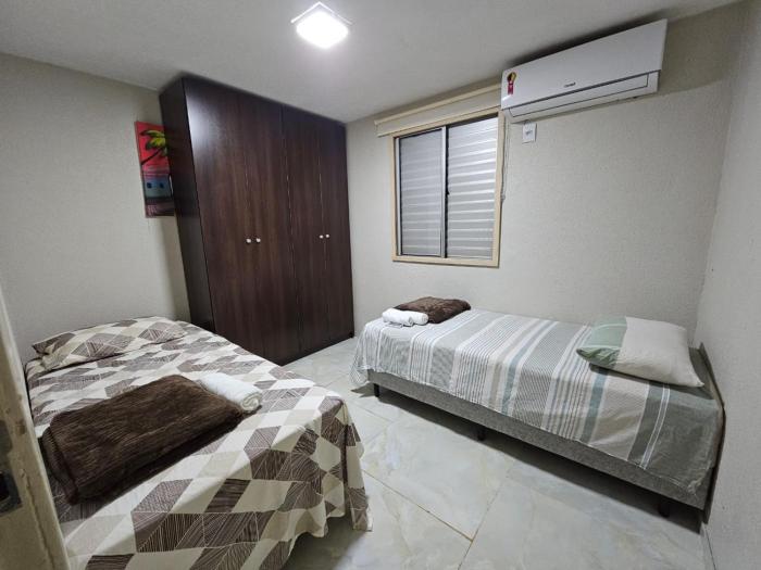 O 353 Apartamento mobiliado completo 02 quartos com garagem