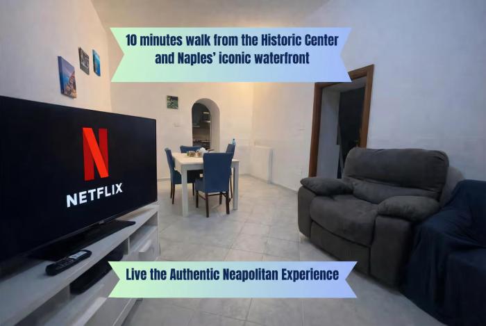 Authentic Naples Home, 10 Min Walk to Historic Center & Waterfront