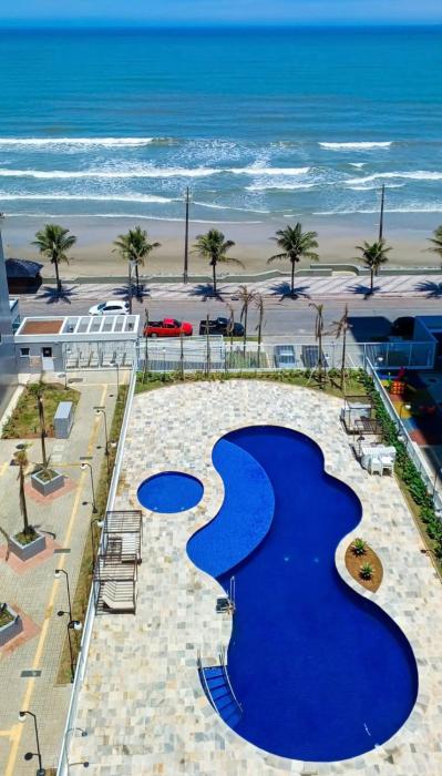 Cantinho Brisas do Mar Mongagua - ap pe na areia