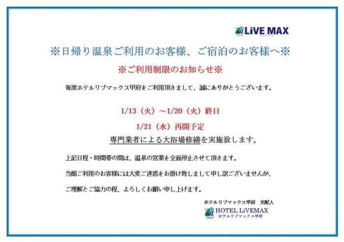 HOTEL LiVEMAX Kofu