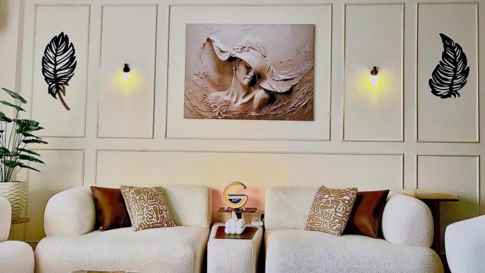 DoUu Stay 2, Luxury 3BR, Modern Design Homes Zayed