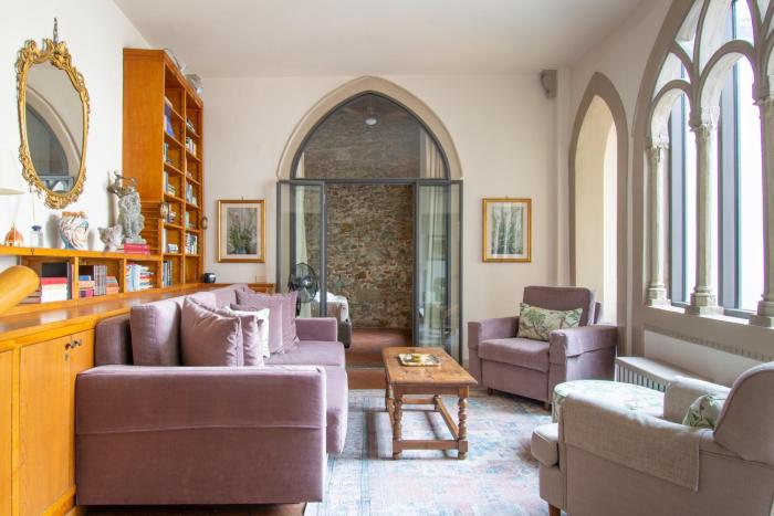 Unique Apartment with Private Terrace and Gothic Details