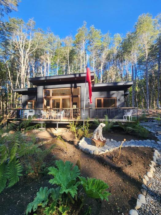 Casa en el Bosque, completa desconexión, Pucón
