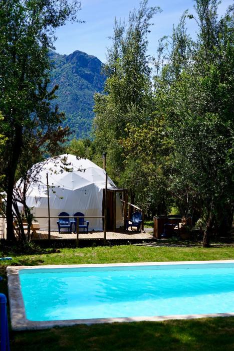 Glamping Domo Tinaja y Piscina Climatizada I