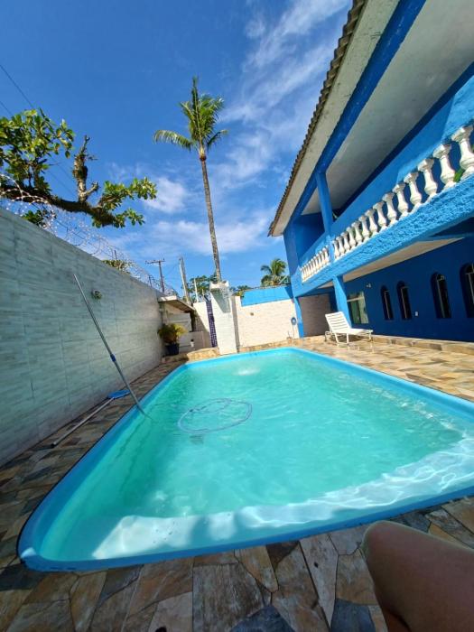 Casa Azul a 350m da Praia do Mar Casado Guarujá
