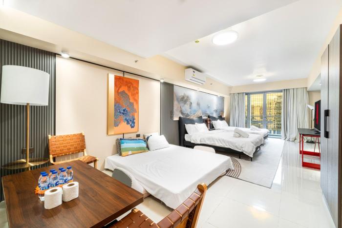 Deluxe City View near City of Dreams Casino, Airport, Solaire, Okada, Ayala Malls and MOA