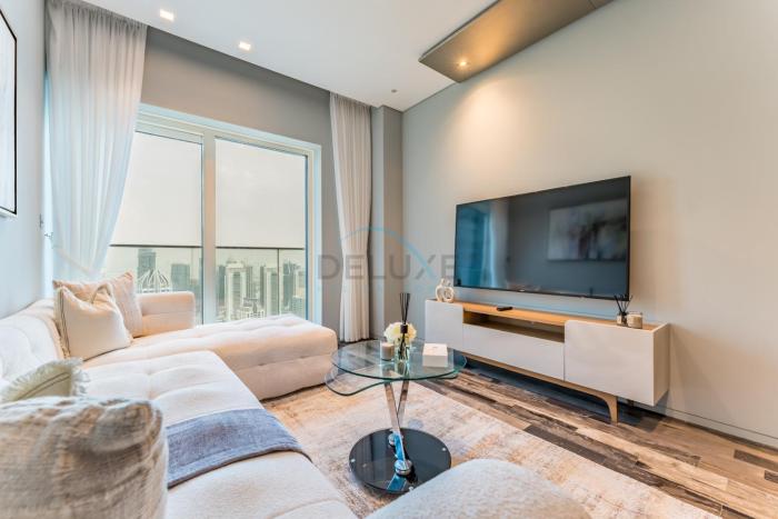 High-Floor 3BR with Balcony Overlooking the Marina, Near the Beach, Just Minutes Walk to the Tram, Damac Heights, Dubai Marina by Deluxe Holiday Homes