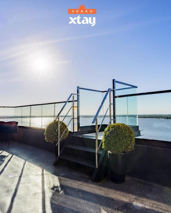 Xtay Cais Rooftop - Studios aconchegantes com Sky view para o Guaiba