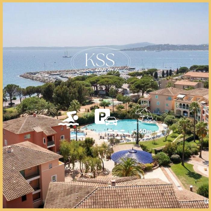 Superbe appart 2 chamb Vue mer parking