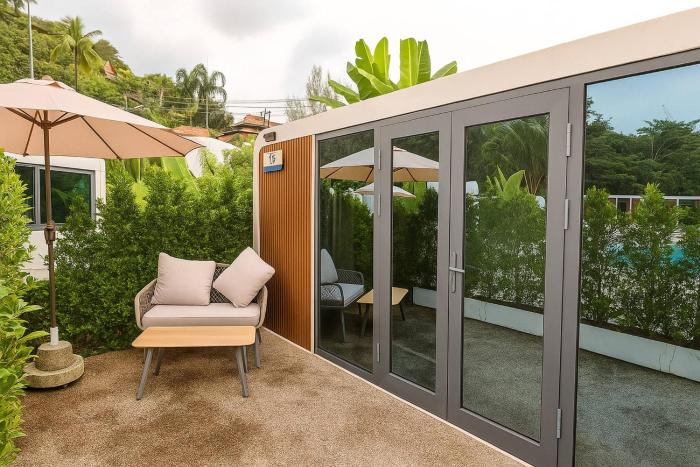 Nomad Cabin Bangtao with Pool & Terrace, beach