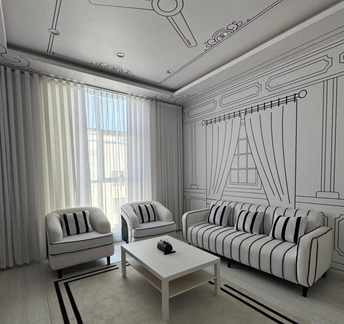 2D Experience Painting feeling 1BR