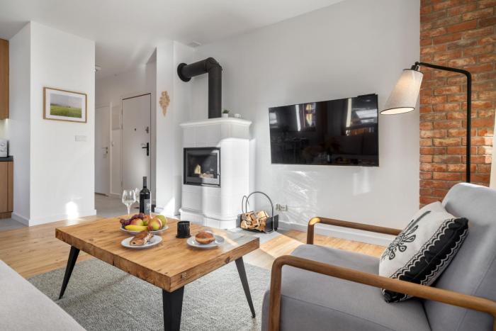 Apartament Limba - kominek, komfort i gory