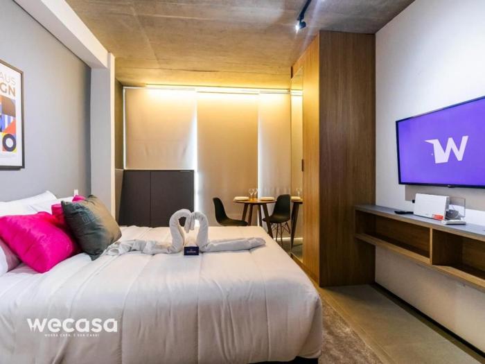 Studio Premium com Ar, Wi-Fi - perto da Paulista