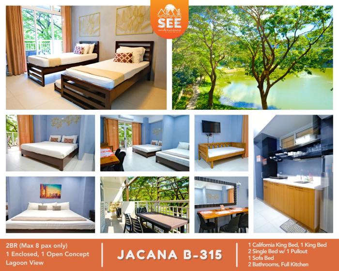PICO DE LORO Nearest to Pool JACANA 2 Bedroom Units by SEE Condominiums