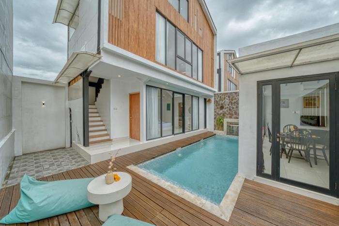 Contemporary & Tropical 2bd w Private Pool Villa near Nuanu