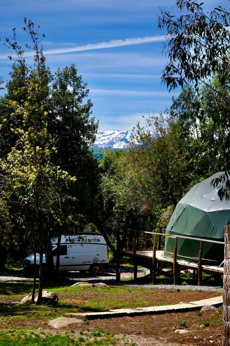 Glamping Domo Tinaja y Piscina Climatizada II