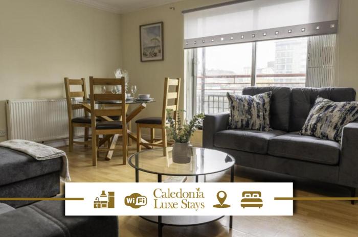 2 BDR Apt By Caledonia Luxe Stays Short Lets & Serviced Accommodation Glasgow