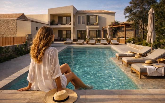 Casa Harmonia - 5 Bedroom Group Villa with Private Pool, Outdoor Cinema & Fire Pit