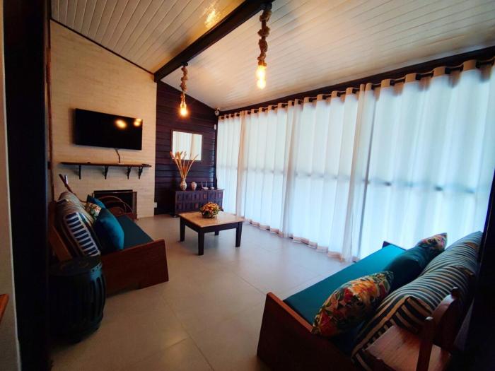 Casa de Campo com Sauna, Piscina e Ribeirão!