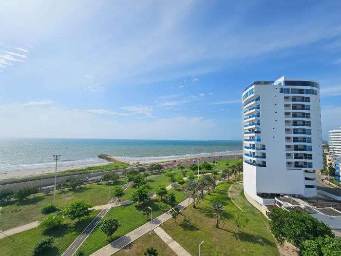 Apartasuit Resort CTG Beach con vista al mar- central 5 min aeropuerto